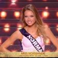   Miss Normandie   :   Amandine Petit   - lors du défilé en maillot de bain, lors de l'élection Miss France 2021 le 19 décembre 2020 sur TF1