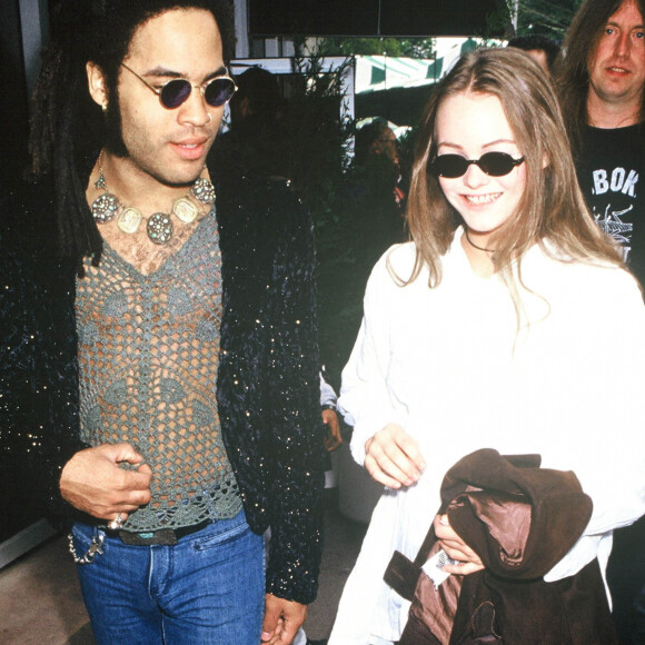 Vanessa Paradis et Lenny Kravitz - Archives 1992