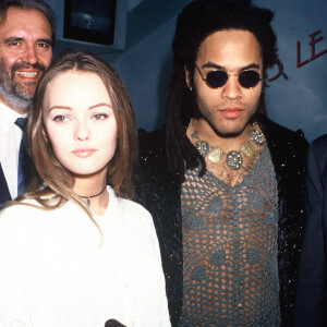 Vanessa Paradis et Lenny Kravitz, dans les années 90.