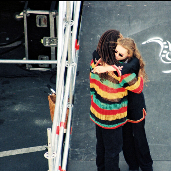 Vanessa Paradis et Lenny Kravitz - Archives 1993