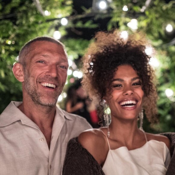 Vincent Cassel et Tina Kunakey sur Instagram.