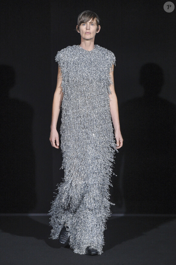 Stella Tennant - Défilé de mode Balenciaga collection prêt-à-porter Automne-Hiver 2019/2020 lors de la fashion week à Paris, le 3 mars 2019. 
