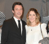 Naissance - Benjamin Griveaux est papa pour la troisième fois - Benjamin Griveaux avec sa femme Julia Minkowski - Dîner de gala annuel de la société des amis du Centre Pompidou "Black & White" au centre national d'art et de culture Georges-Pompidou à Paris, France, le 10 avril 2018. © Coadic Guirec/Bestimage