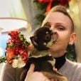 Charlene de Monaco, le crâne à moitié rasé, pour adresser ses meilleurs voeux après Noël. Le 26 décembre 2020.
