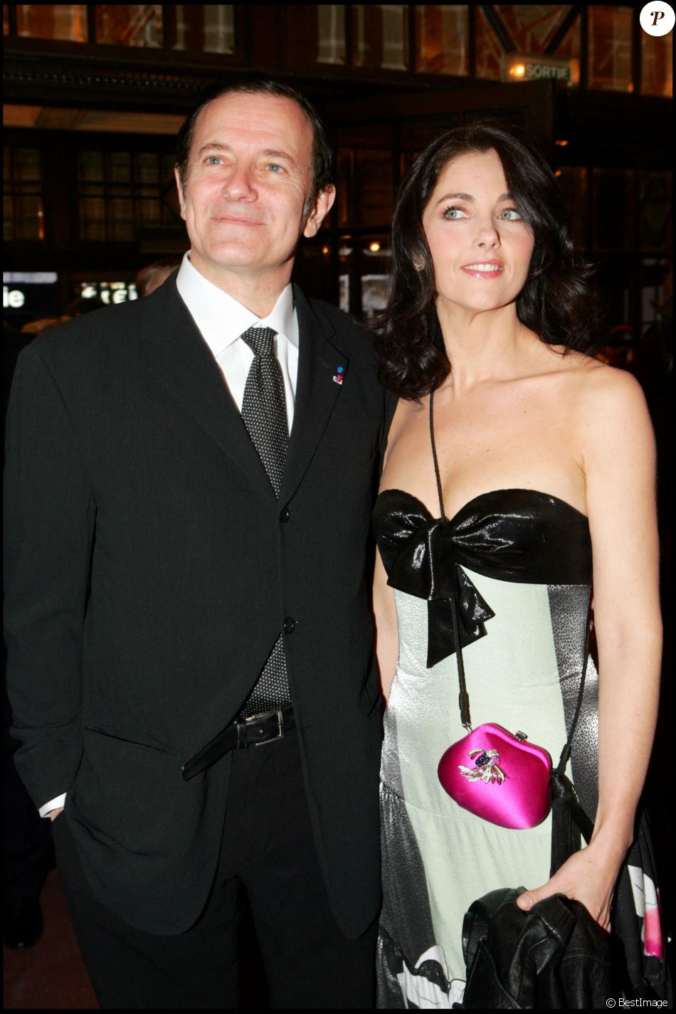 Francis Huster et Cristiana Reali - Archives. 2005