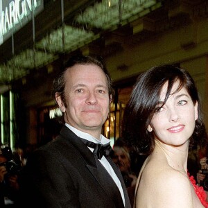 Francis Huster et Cristiana Reali - Archives. 2001