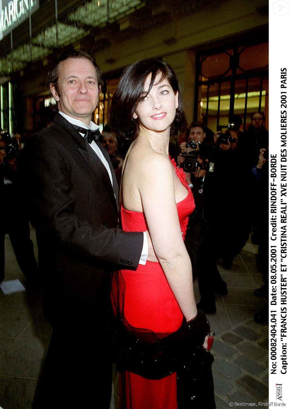Francis Huster et Cristiana Reali - Archives. 2001