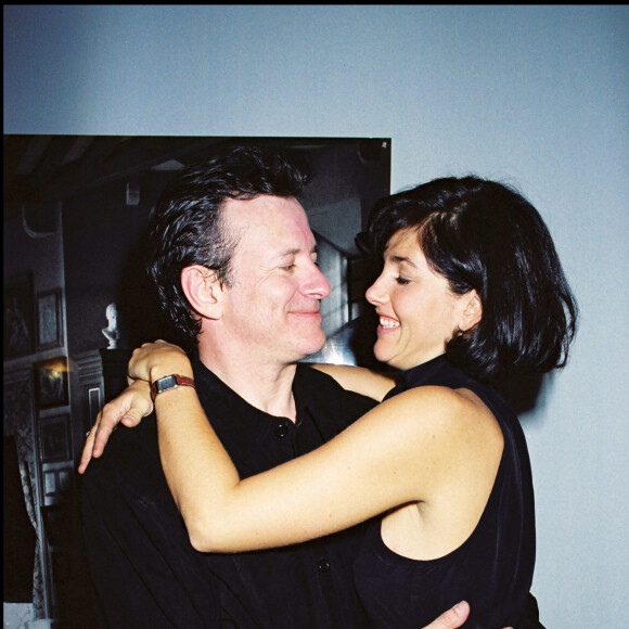 Francis Huster et Cristiana Reali - Archives.