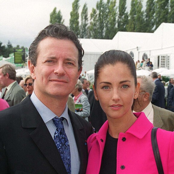 Francis Huster et Cristiana Reali - Archives. 1999