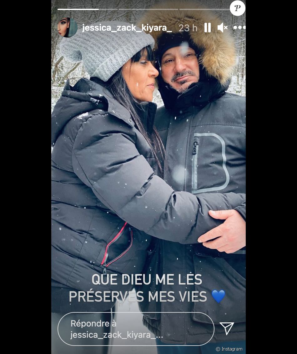 Jessica Da Silva en famille sur Instagram (Décembre 2020).