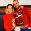 Claire de "L'Amour est dans le pré" avec son mari Sébastien et son fils Mathéo pour Noël.