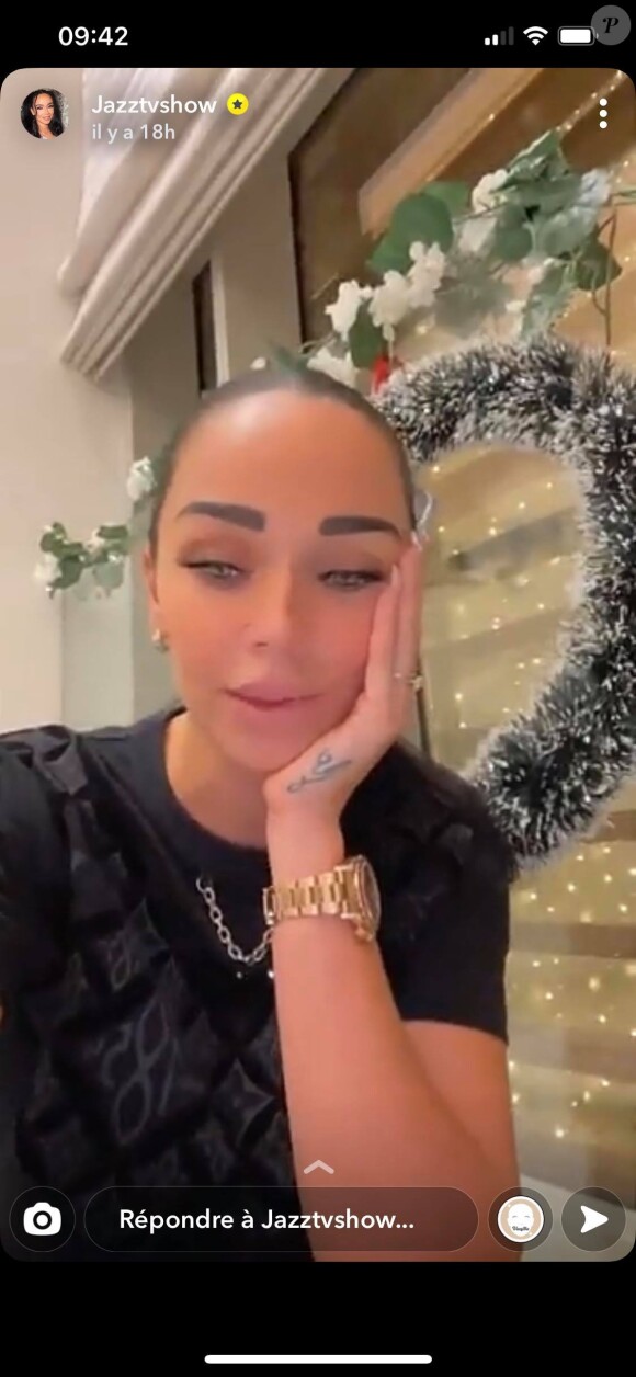 Jazz (JLC Family) en famille sur Snapchat le 29 décembre 2020.