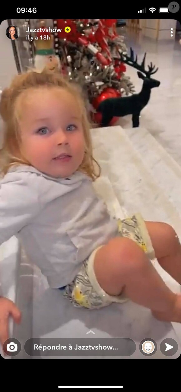 Jazz (JLC Family) en famille sur Snapchat le 29 décembre 2020.