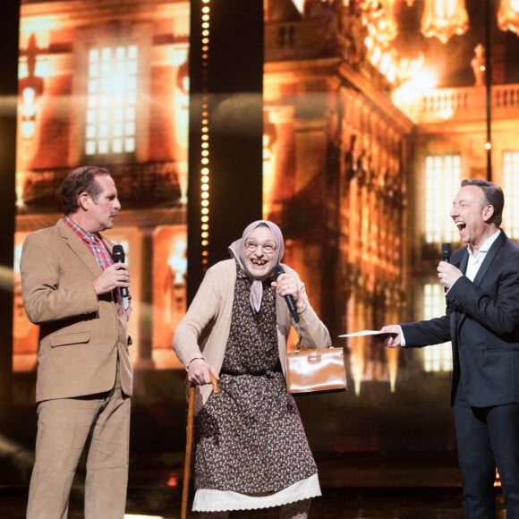 Exclusif - Stéphane Bern, Patrick Bruel et Les Bodin's - Enregistrement de l'émission "La grande soirée du 31 à Versailles", qui sera diffusée sur France 2. Le 15 décembre 2020 © Tiziano Da Silva - Cyril Moreau / Bestimage