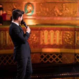 Exclusif - Vincent Niclo et Stéphane Bern - Enregistrement de l'émission "La grande soirée du 31 à Versailles", qui sera diffusée sur France 2. Le 14 décembre 2020 © Tiziano Da Silva - Cyril Moreau / Bestimage