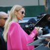 Celine Dion avec des fans à New York