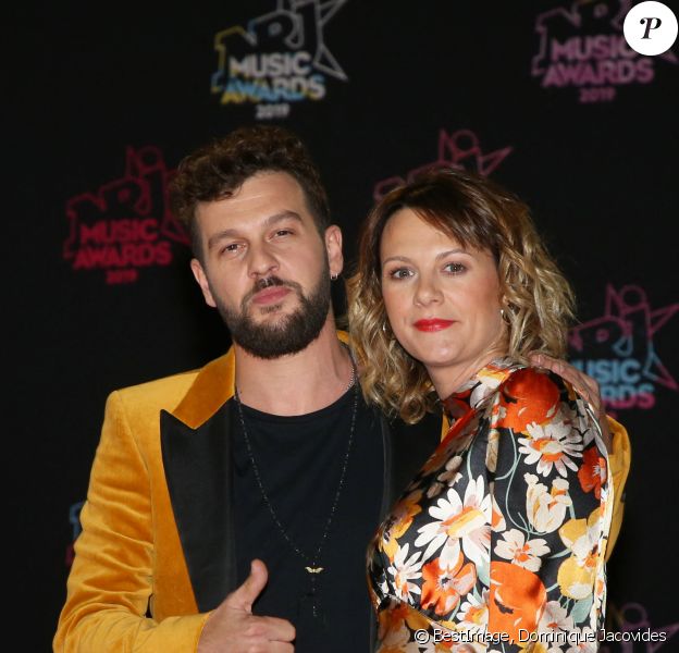 Claudio Capéo et sa compagne Aurélie Willgallis - 21ème édition des NRJ Music Awards au Palais des festivals à Cannes © Dominique Jacovides/Bestimage