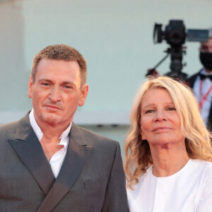 Benoît Magimel, Nicole Garcia - Red carpet du film "Amants" lors de la 77e édition du Festival international du film de Venise, la Mostra. Le 3 septembre 2020.