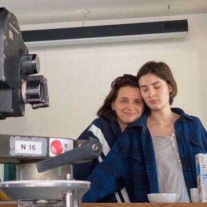 Juliette Binoche et sa fille Hannah Magimel sur Instagram. Le 30 décembre 2020.