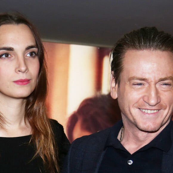 Mya Bollaers et Benoît Magimel - Avant-première du film "Lola vers la Mer" au cinéma "UGC Châtelet" à Paris, le 9 Décembre 2019. © Jonathan Rebboah / Panoramic / Bestimage.