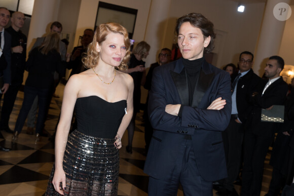 Mélanie Thierry et son compagnon Raphaël - Arrivées lors de la 43ème cérémonie des Cesar à la salle Pleyel à Paris. © Dominique Jacovides - Olivier Borde / Bestimage