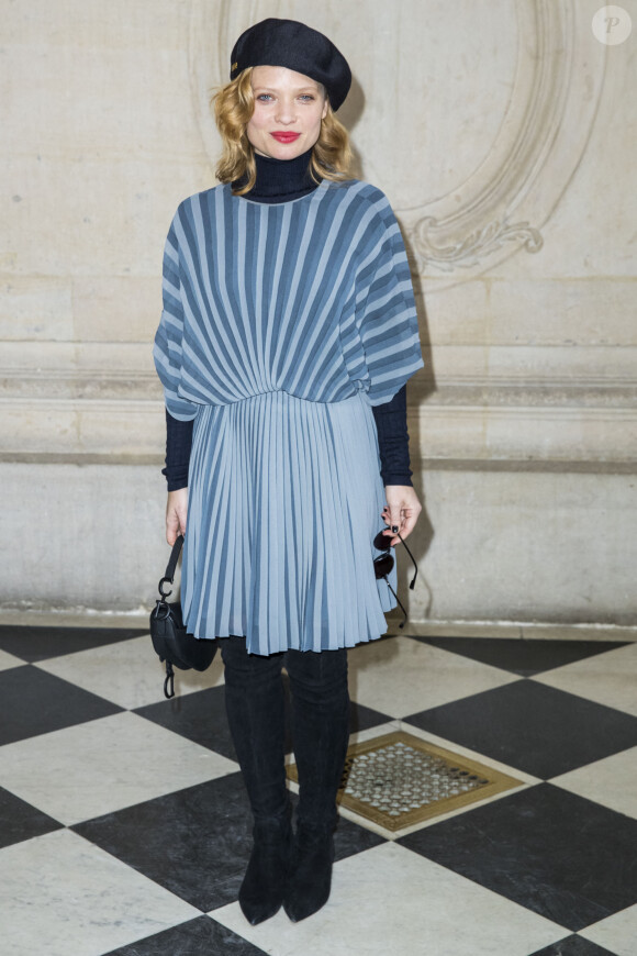 Mélanie Thierry - People au défilé de mode Haute-Couture printemps-été 2019 "Christian Dior" à Paris. Le 21 janvier 2019 © Olivier Borde / Bestimage