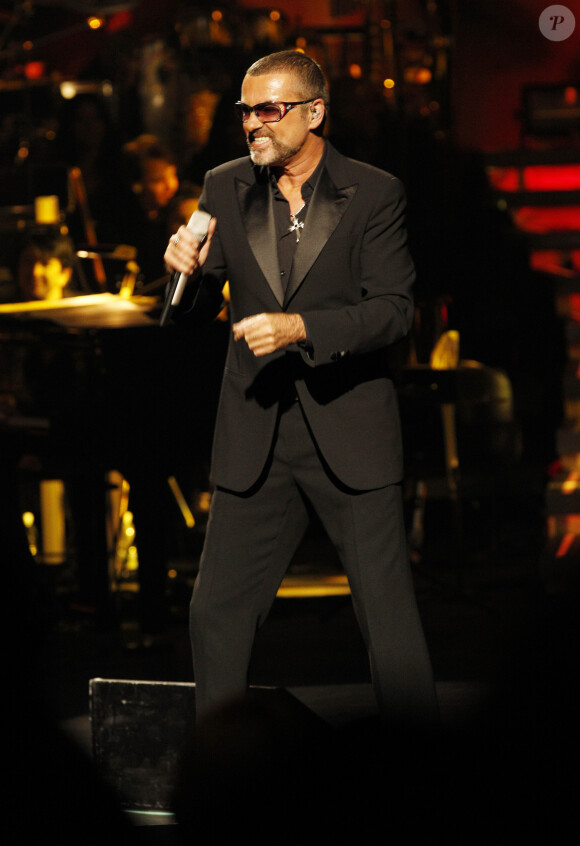 George Michael en 2012 à Paris.