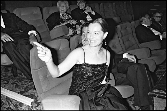 Romy Schneider et son mari Daniel Biasini au Festival de Cannes en 1978.