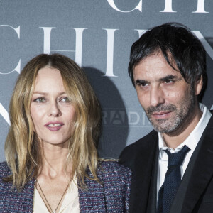 Vanessa Paradis et son compagnon Samuel Benchetrit (réalisateur) - Avant-première du film "Chien" au cinéma MK2 Bibliothèque à Paris, France, le 5 mars 2018. © Olivier Borde/Bestimage