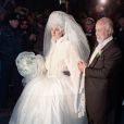 Mariage de Céline Dion et René Angélil, le 17 décembre 1994 à Montréal.