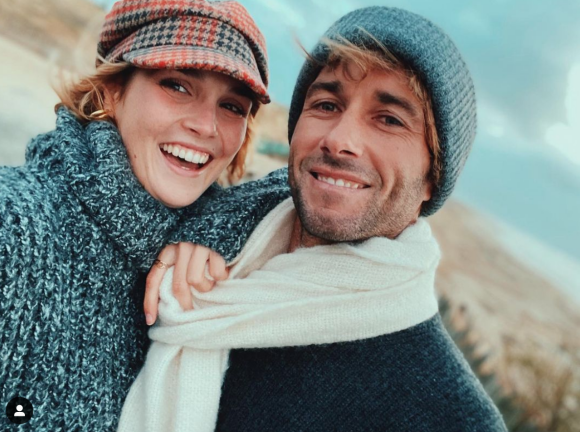 Camille Lou et son chéri Romain sur Instagram.