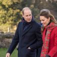 Le prince William et Catherine Kate Middleton rencontrent des étudiants au chateau de Cardiff pour évoquer leur ressenti sur le confinement, le 8 décembre 2020.