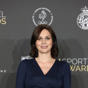 Nathalie Péchalat, présidente de la fédération française des sports de glace - Photocall et cérémonie des Sportel Awards 2020 à la salle Prince Pierre du Grimaldi Forum de Monaco le 27 octobre 2020. © Jean-charles Vinaj / Bestimage 