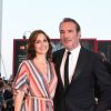 Jean Dujardin et sa femme Nathalie Péchalat - Red carpet pour le film "J'accuse!" lors du 76ème festival du film de venise, la Mostra