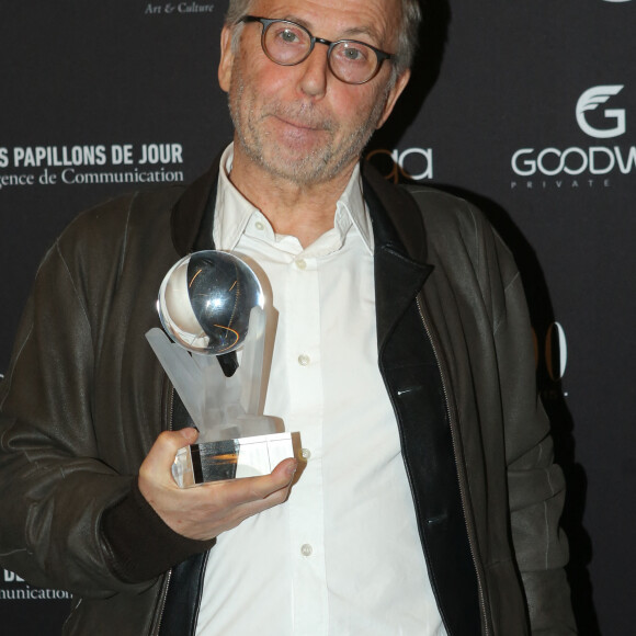 Fabrice Luchini à la press Room de la 11ème cérémonie des Globes de Cristal au Lido à Paris le 30 janvier 2017. © CVS / Bestimage 