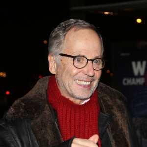 Fabrice Luchini à l'arrivée de la 11ème cérémonie des Globes de Cristal au Lido à Paris le 30 janvier 2017. © Bestimage 