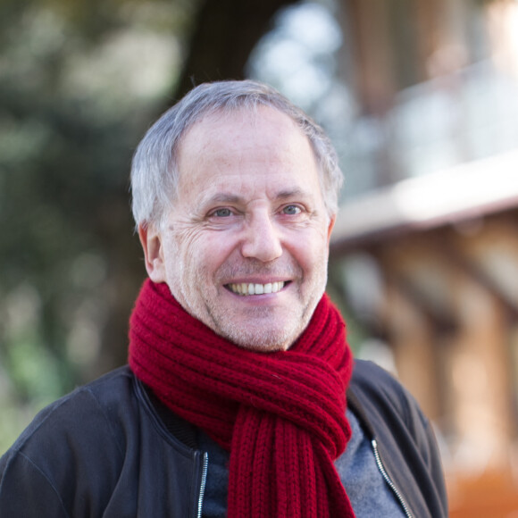 Fabrice Luchini lors de la présentation de son film "L'Hermine" à Rome. Le 12 mars 2016 