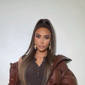 Kim Kardashian en janvier 2021.