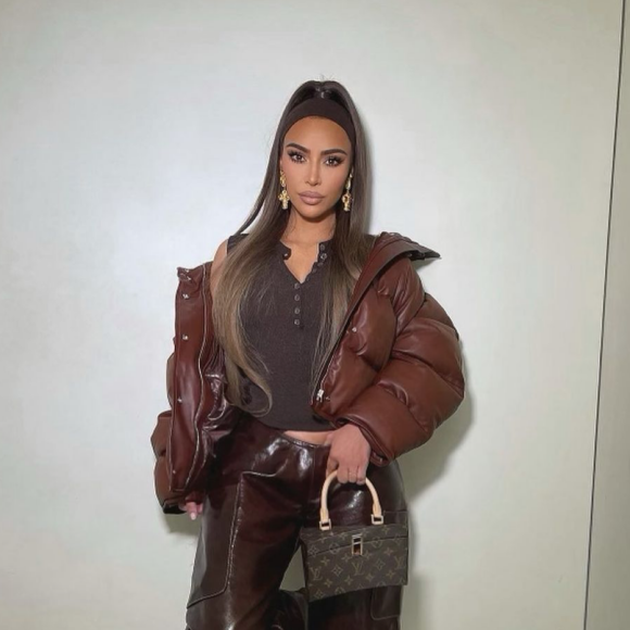 Kim Kardashian en janvier 2021.