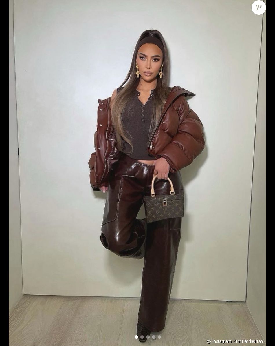 Kim Kardashian en janvier 2021.