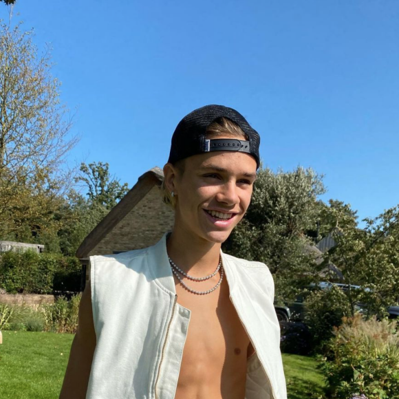 Romeo Beckham. Octobre 2020.