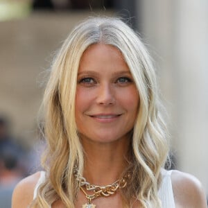 Gwyneth Paltrow arrive au défilé Haute Couture Valentino collection Automne-Hiver 2019/20 à l'hôtel Salomon de Rothschild à Paris, France, le 3 juillet 2019. © Veeren-ClovisBestimage