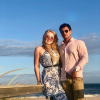 Tiffany Trump et son fiancé Michael Boulos. Août 2019.
