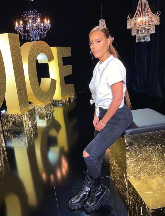 Amel Bent bientôt de retour dans la nouvelle saison de The Voice, le 6 février 2021 - Instagram