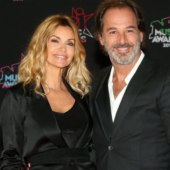 Ingrid Chauvin et son mari Thierry Peythieu - 21ème édition des NRJ Music Awards au Palais des festivals à Cannes le 9 novembre 2019. © Dominique Jacovides/Bestimage 