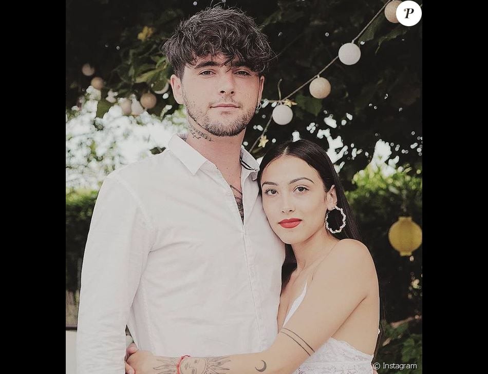 Louis Delort et sa fiancée Angele sur Instagram