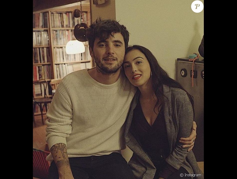 Louis Delort et sa fiancée Angele sur Instagram