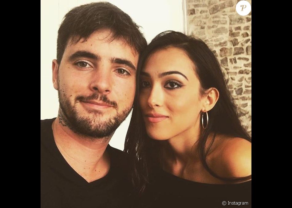 Louis Delort et sa fiancée Angele sur Instagram
