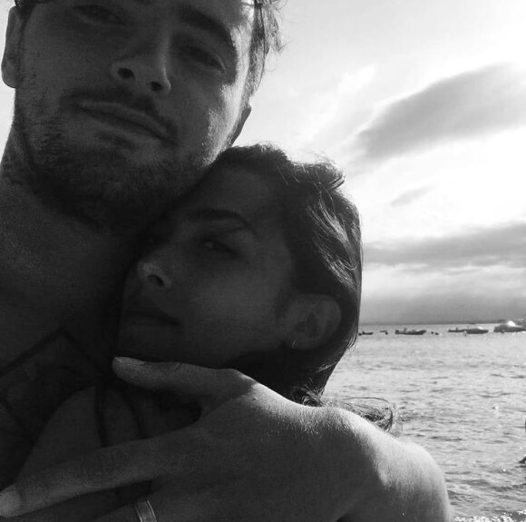Louis Delort et sa fiancée Angele sur Instagram