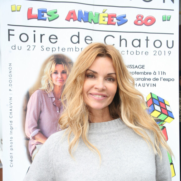 Ingrid Chauvin Marraine de la 99ème edition de la 'Foire de Chatou' sur les antiquités et Brocante à Chatou.le 28 Septembre 2019. © Jlppa / Bestimage